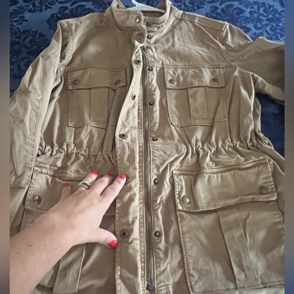 GAP Tan Utility Jacket - Picture 3 of 9